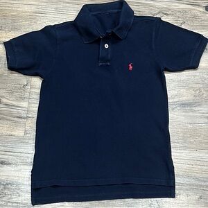 Boy’s Navy Polo by Ralph Lauren Shirt for Kids